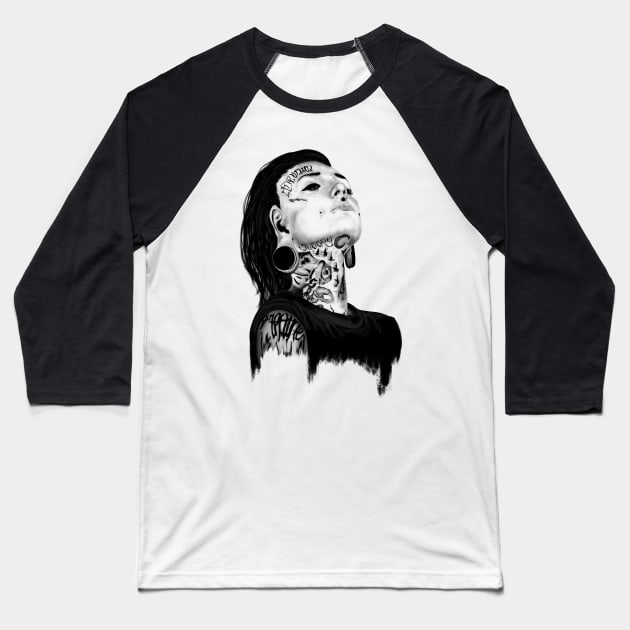 Monami Frost Baseball T-Shirt by jaykats